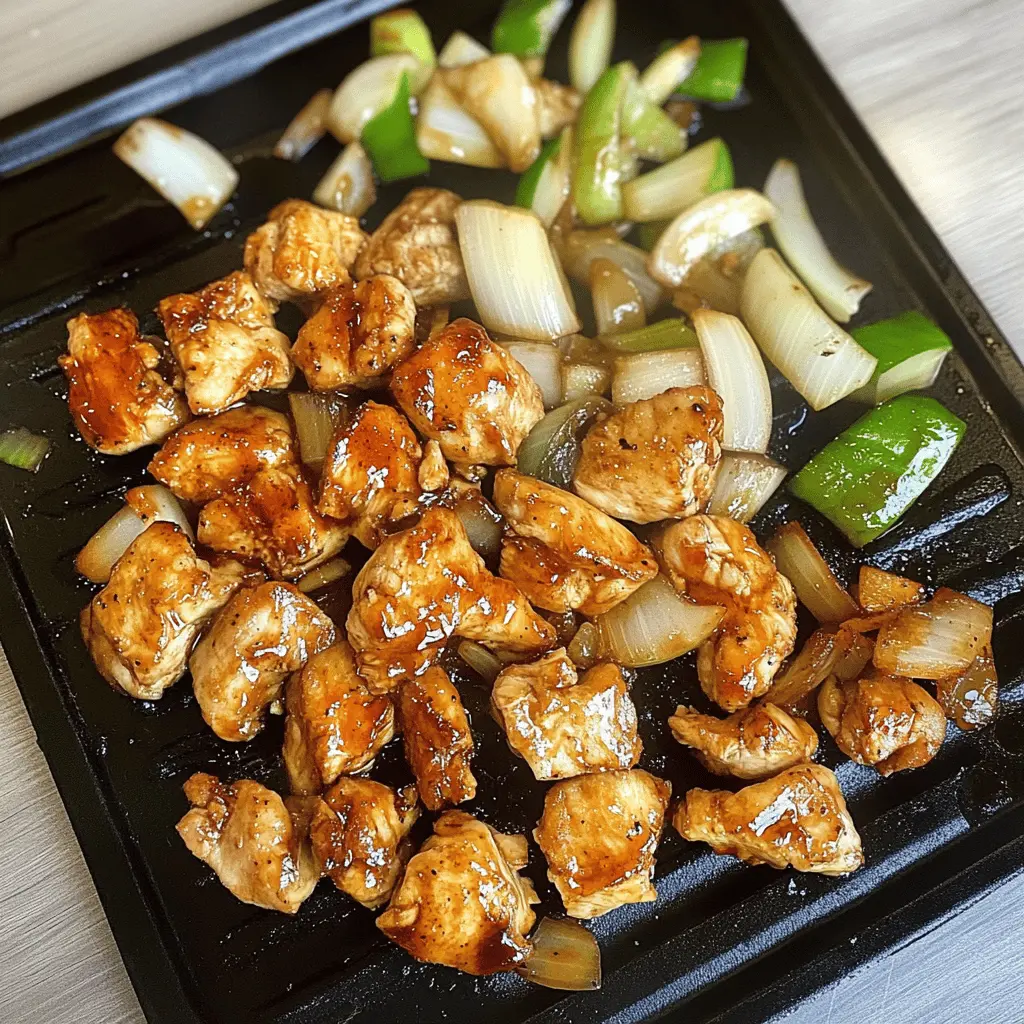 Fire up your griddle for this flavorful Blackstone Hibachi Chicken! Featuring tender marinated chicken, a perfect blend of spices, and colorful vegetables, this dish is sure to impress. Ideal for family dinners or weekend gatherings, it's quick to prepare and will be a hit with everyone. Don't forget to save this recipe for your next cookout!