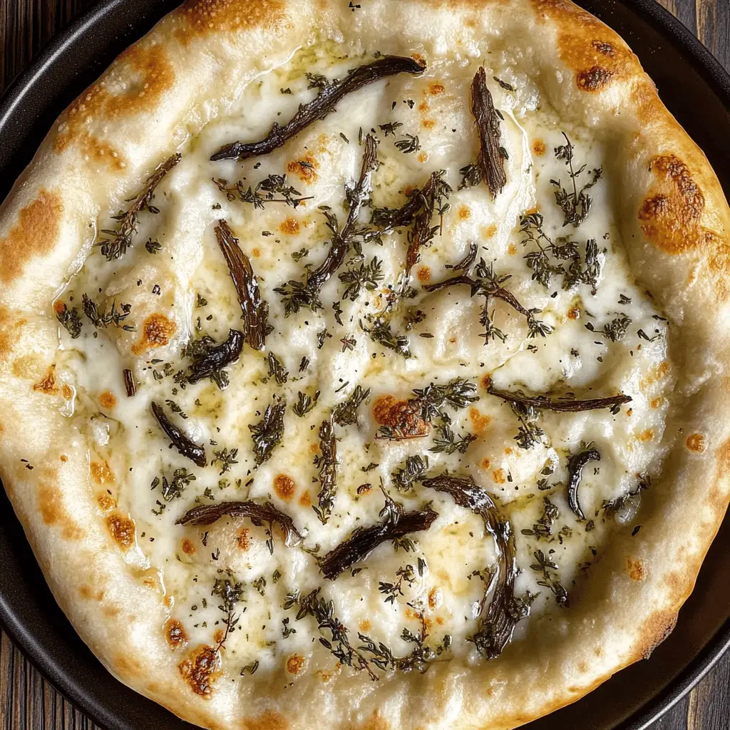This creamy and flavorful Herb White Pizza Sauce will elevate your homemade pizzas! Made with simple ingredients like fresh garlic, rich cream, and a blend of herbs, it's perfect for those seeking a quick and delicious alternative to classic tomato sauce. Save this recipe for a cozy pizza night with family and friends!🍕✨