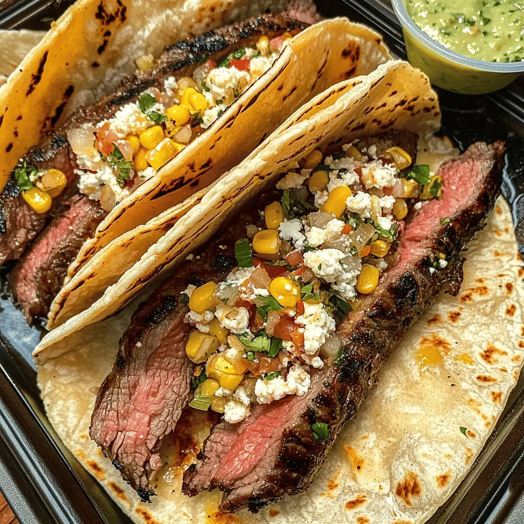 Fire up your taste buds with these Grilled Steak Elote Tacos! Bursting with flavor from juicy steak, charred corn, and a zesty lime crema, these tacos are perfect for your next family gathering or a casual weeknight dinner. Don’t forget to save this recipe for a delicious twist on taco night!