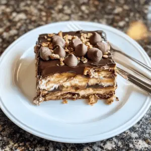 Craving something sweet? This No Bake Peanut Butter Chocolate Lasagna is the perfect treat! Layered with rich chocolate pudding, creamy peanut butter, and whipped topping, it’s an easy dessert that everyone will love. Great for parties or just a cozy night in! Save this recipe and impress your family and friends with your baking skills!