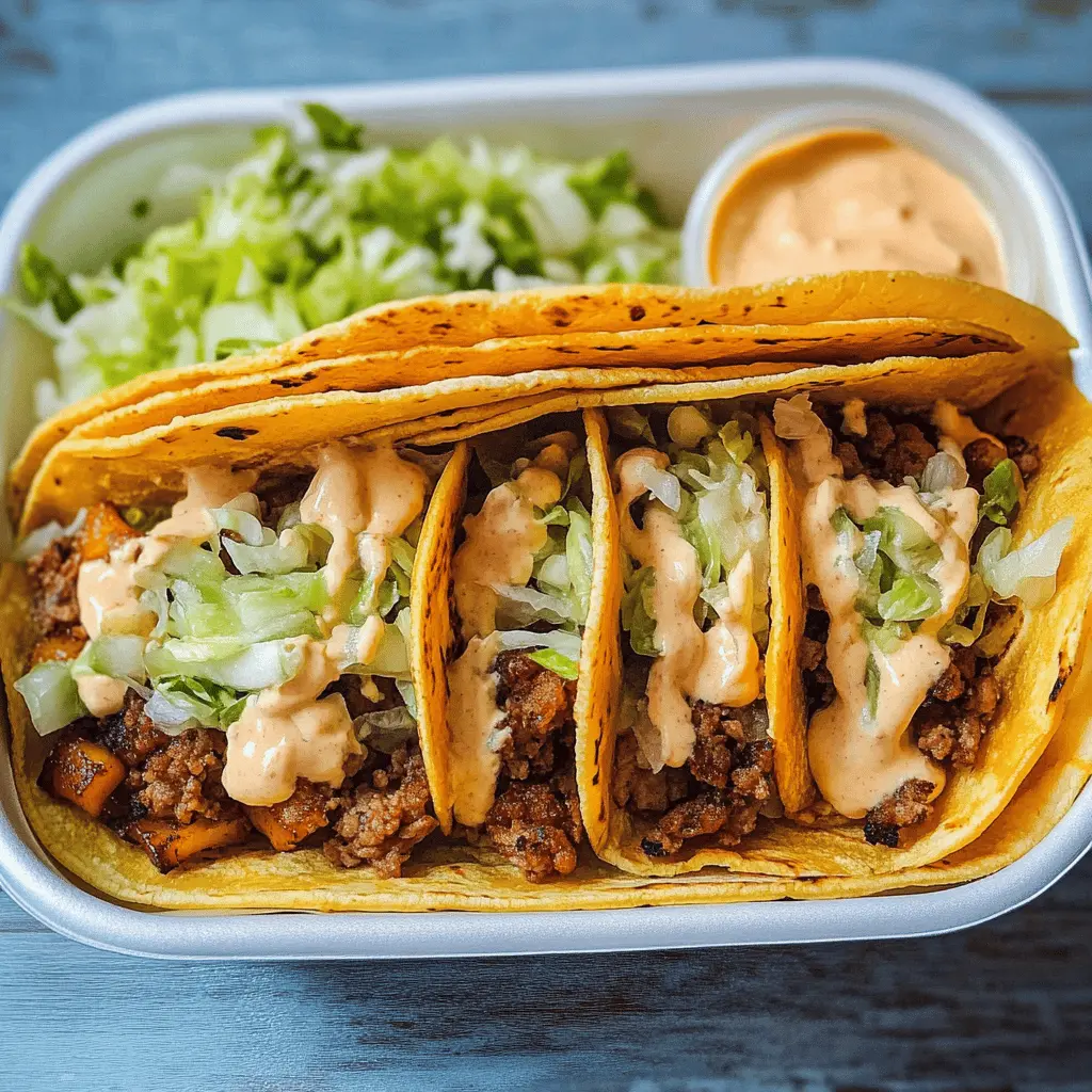 Transform your taco night with these delicious Smash Burger Tacos! Featuring juicy beef patties, melty cheese, and all your favorite toppings wrapped in warm tortillas, this recipe is a crowd-pleaser. Perfect for game day or casual gatherings, save this pin so you can whip up these flavorful tacos whenever the craving strikes!