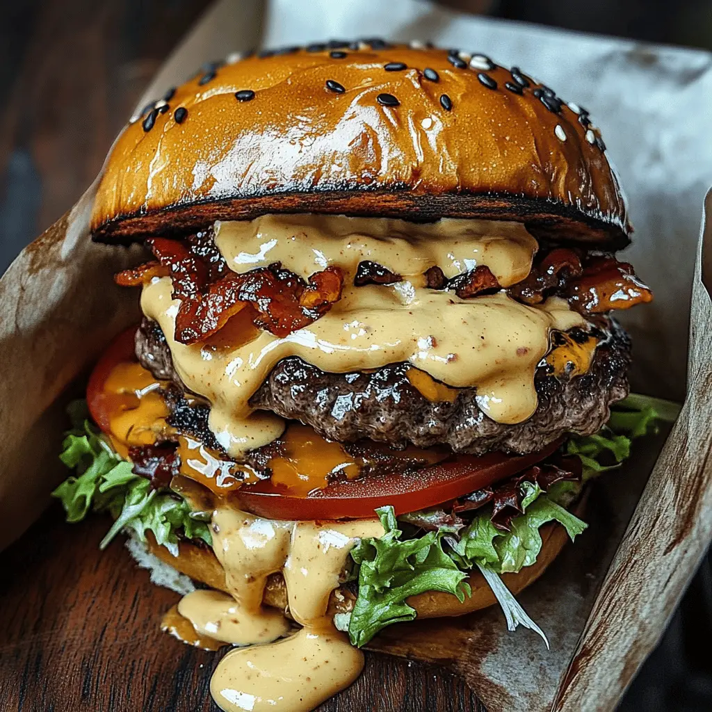Get ready for the juiciest, crispiest Smash Burgers topped with a creamy Baconnaise sauce! These burgers are all about bold flavors and the perfect crunch. Ideal for summer BBQs or a cozy family dinner, they are quick to make and oh-so-satisfying. Save this recipe to impress your friends and satisfy those burger cravings!