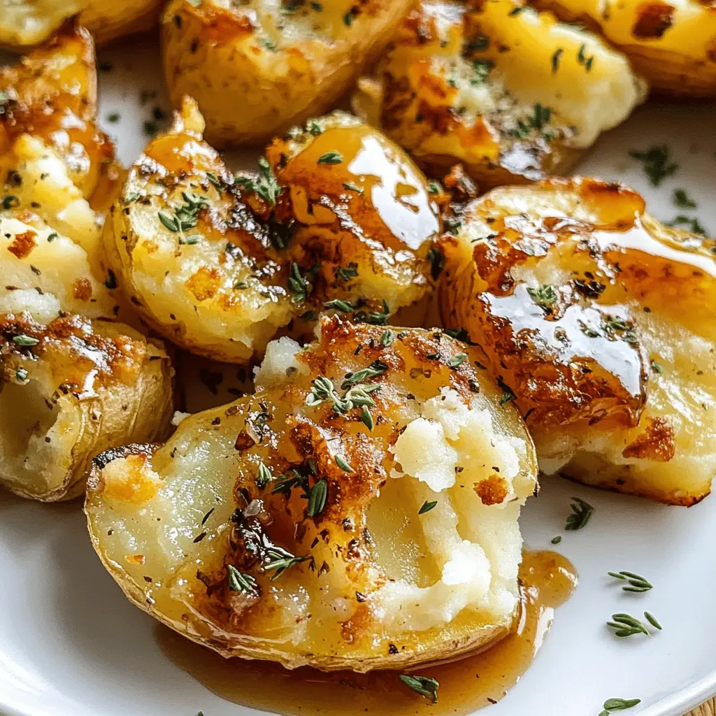 Get ready to enjoy crispy, golden-brown smashed potatoes that are fluffy on the inside! This simple recipe features perfectly seasoned spuds, drizzled with olive oil and sprinkled with fresh herbs. Ideal for family dinners or as a delightful side dish, be sure to save this recipe for an easy go-to that everyone will love!