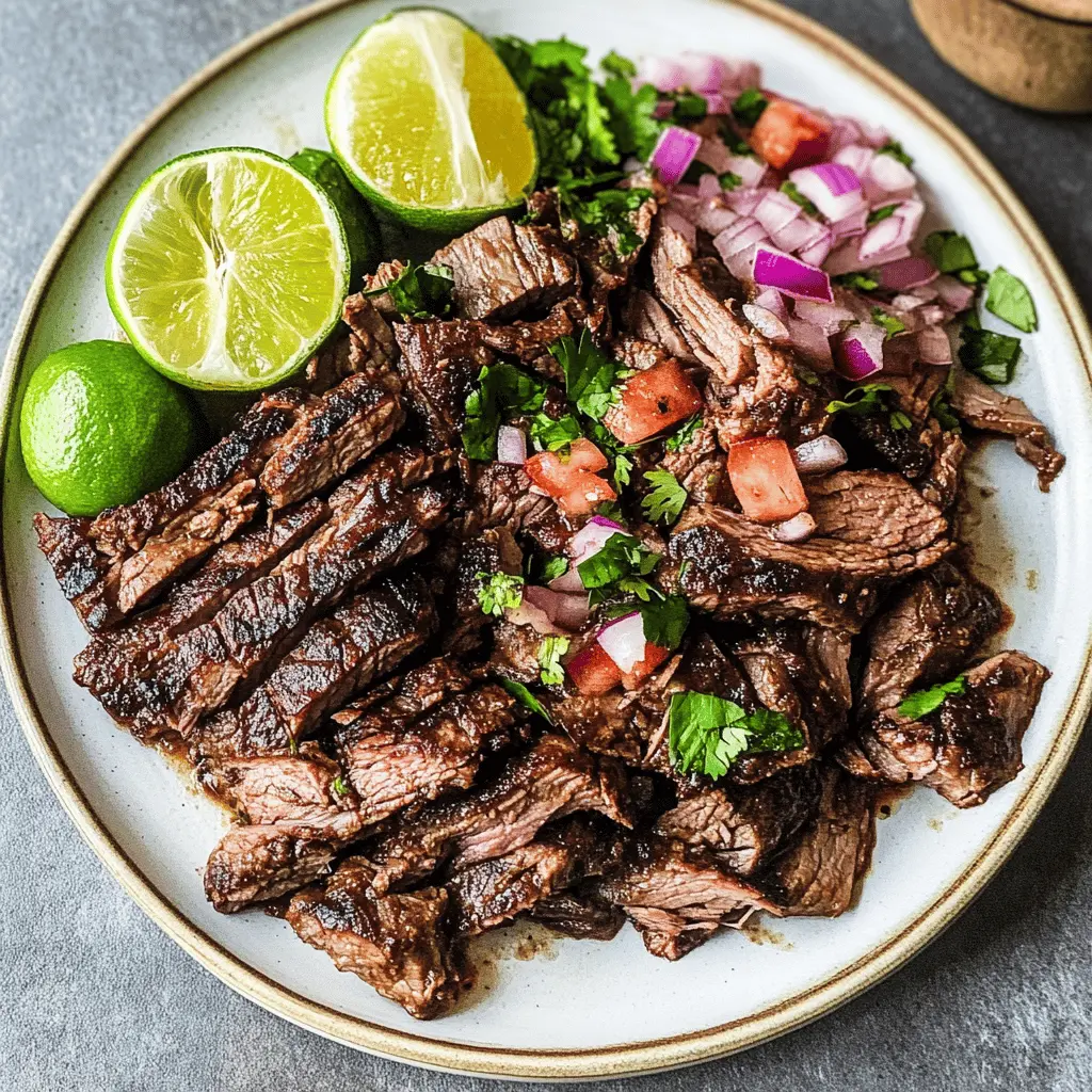 Get ready to make the best carne asada that will impress your family and friends! This recipe features juicy, marinated beef grilled to perfection, infused with fresh flavors. Perfect for tacos, burritos, or a delicious dinner. Save this pin for your next cookout or taco night and enjoy a taste of authentic Mexican cuisine!
