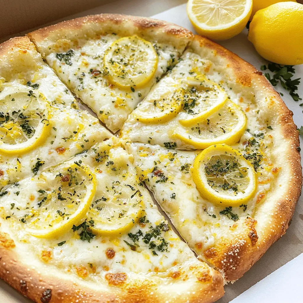 Easy Lemon White Pizza with Fresh Herbs