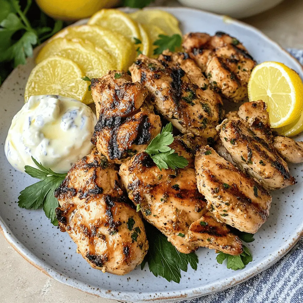 Easy Greek Yogurt Marinated Chicken Recipe