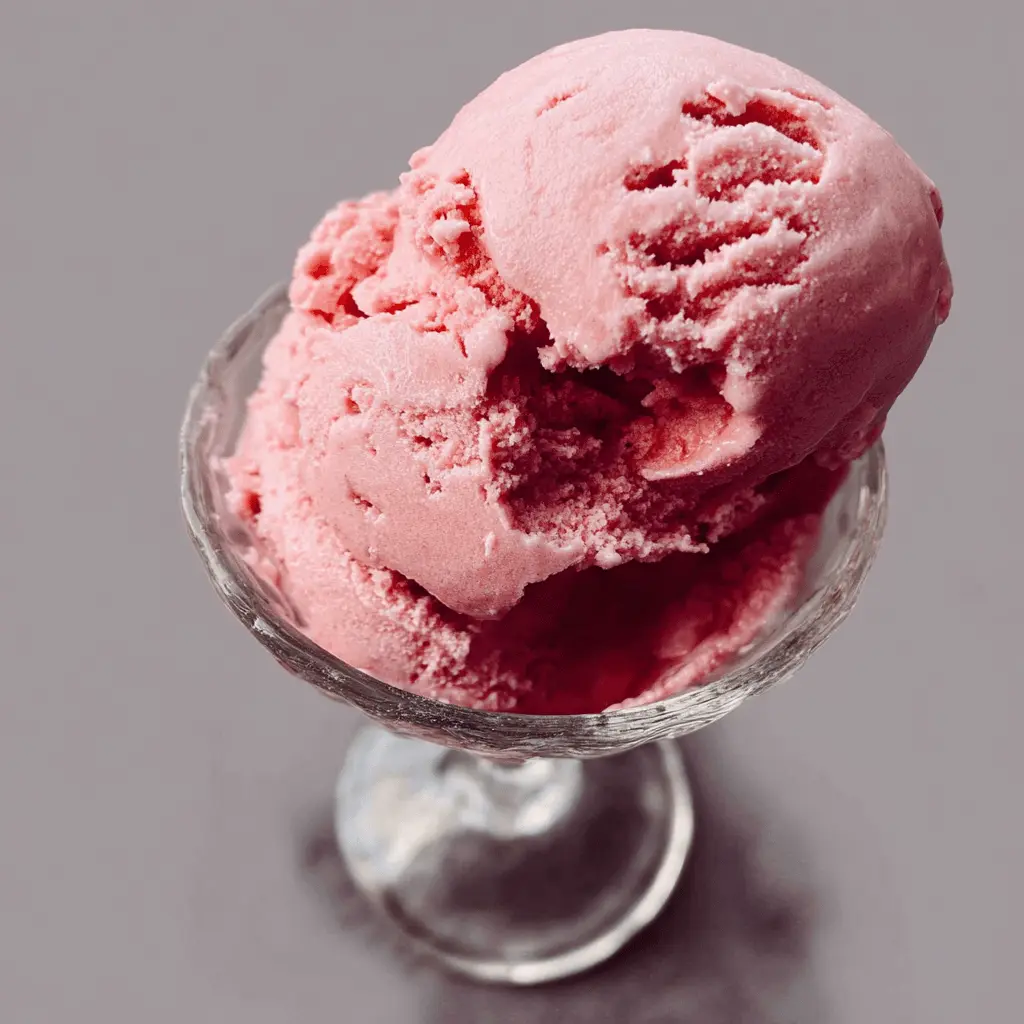 Easy Blender Strawberry Ice Cream Recipe