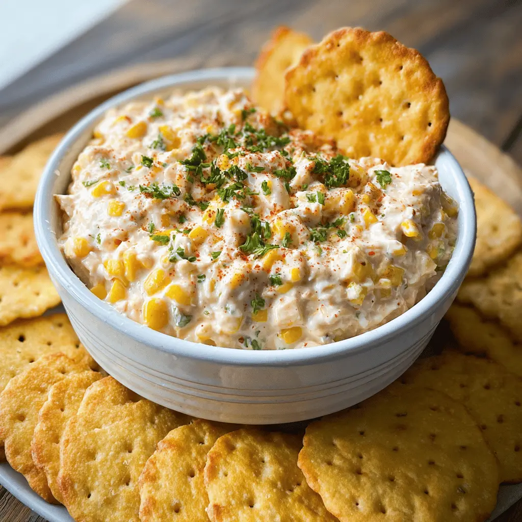 Easy Cream Cheese Corn Dip Recipe