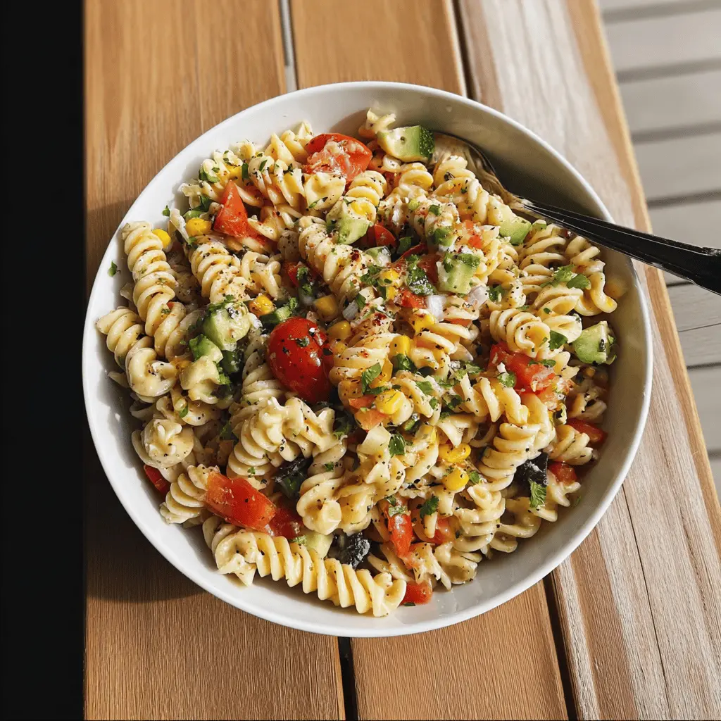 Healthy High Protein Pasta Salad Recipe