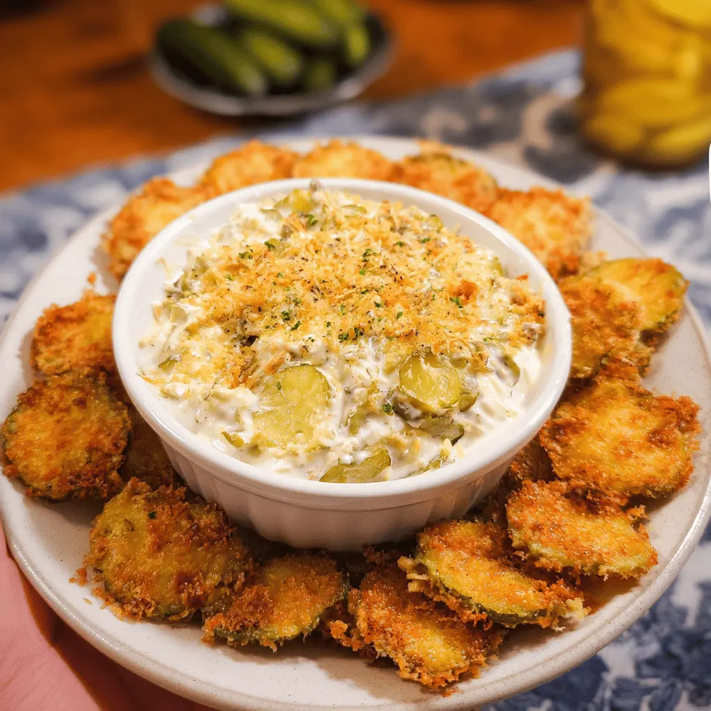 Easy Cheesy Fried Pickle Dip Recipe