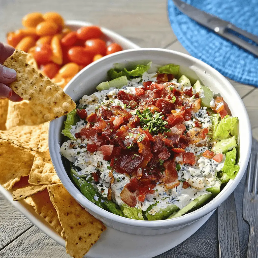 Easy Wedge Salad Dip Recipe for Parties