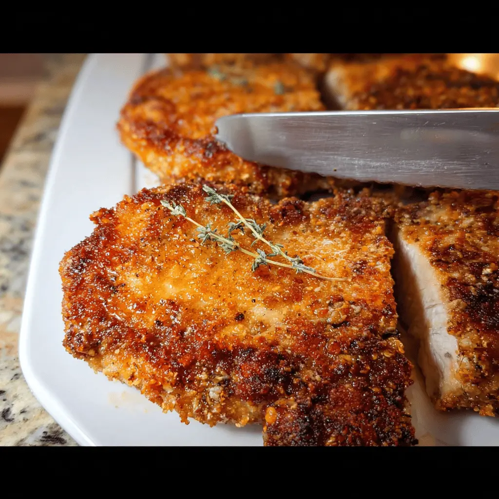 Easy Crispy Air Fryer Pork Chops Recipe