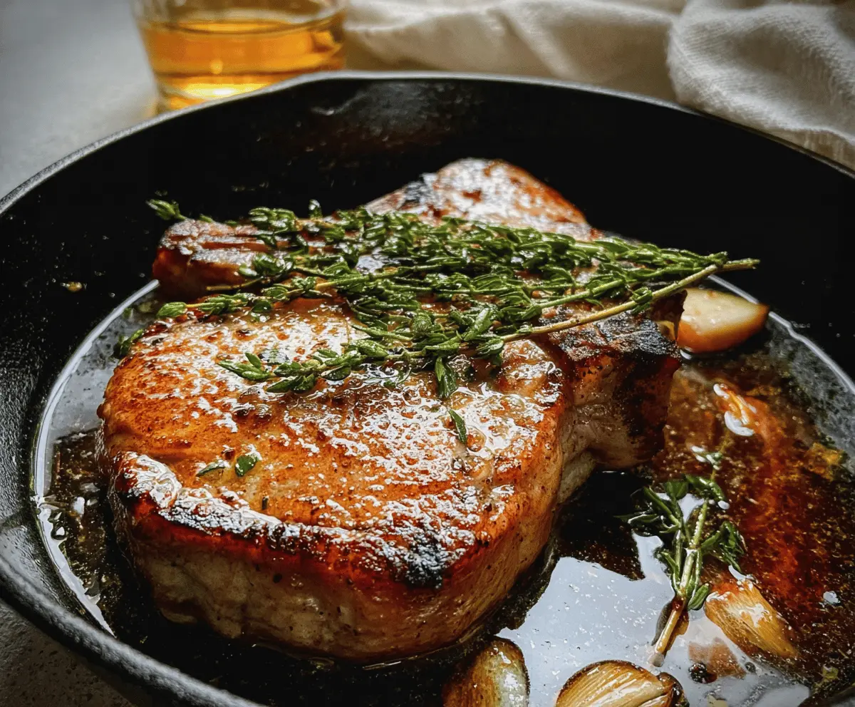 Easy Pork Chop Brine for Juicy, Tender Meat