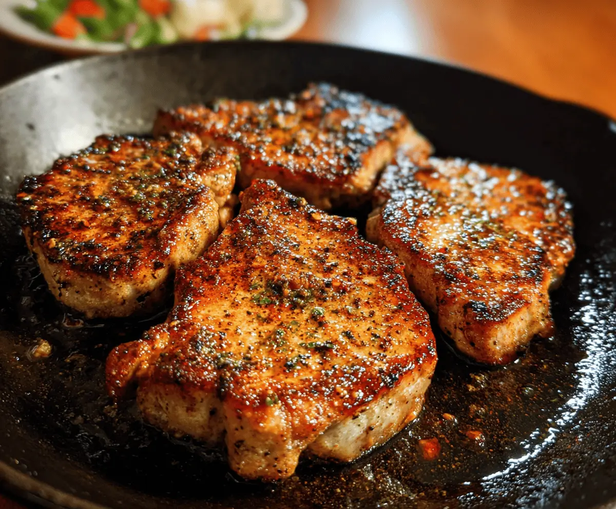 Easy Juicy Boneless Pork Chops Recipe