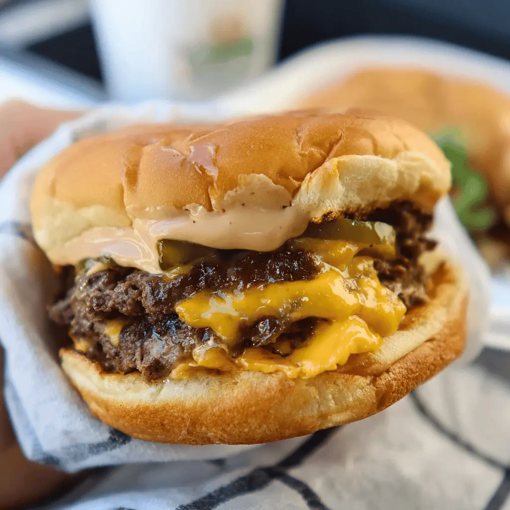 Easy Blackstone Smash Burgers Recipe