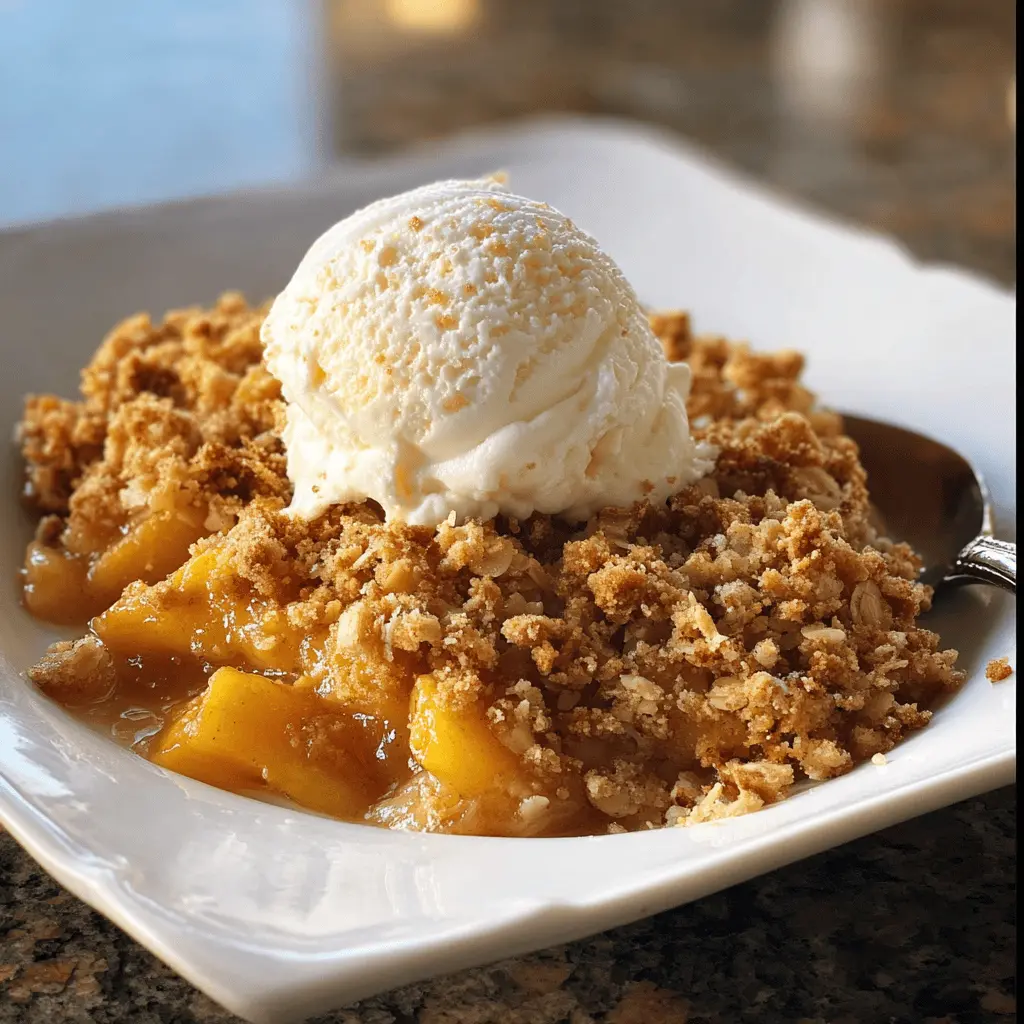 Best Easy Peach Crisp Recipe for Summer