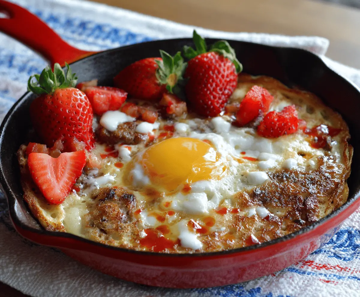 Pancake Breakfast Skillet
