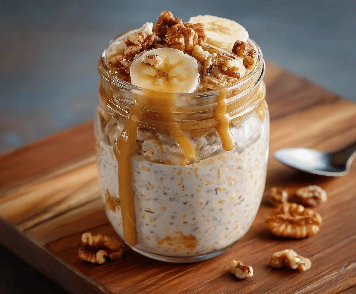 Banana Nut Overnight Oats