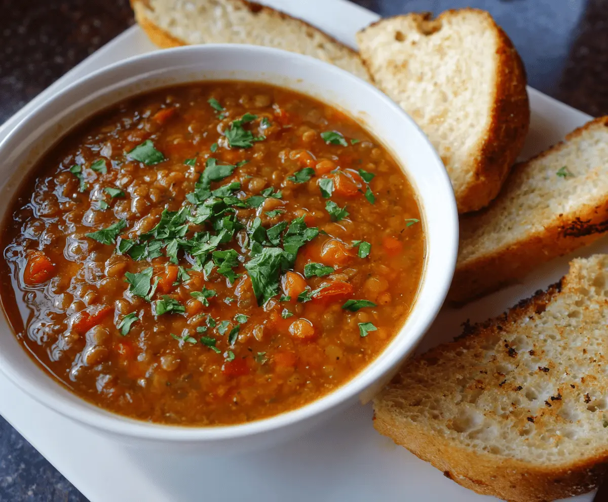 Vegetarian Lentil Soup