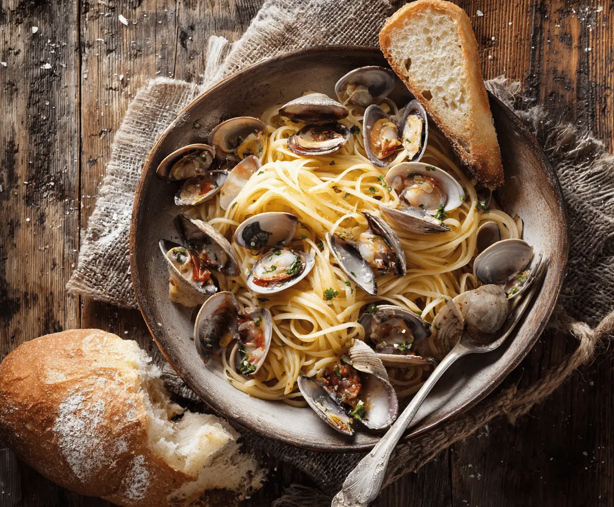 Seafood Pasta with Clams