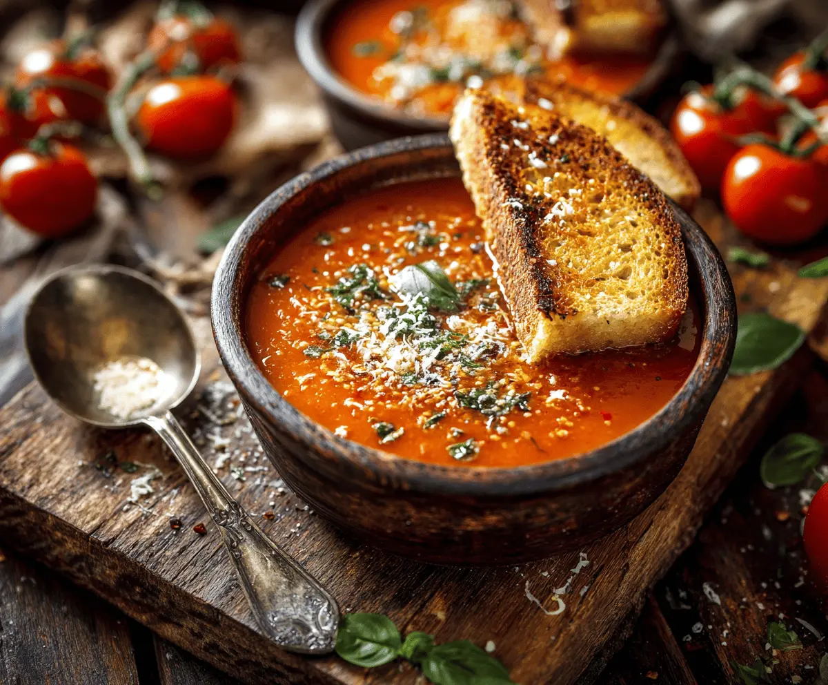 Tomato Basil Soup