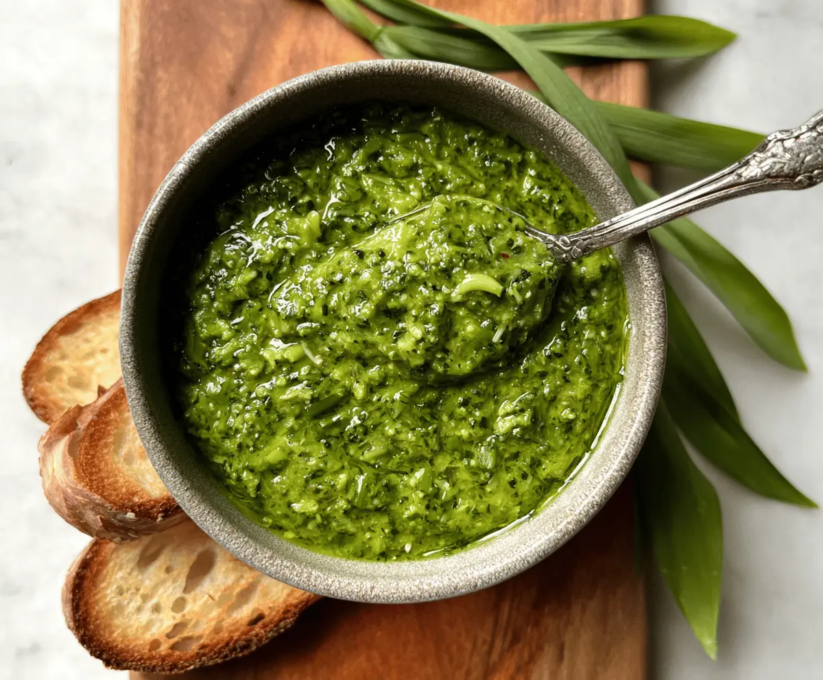 Easy Garlic Scape Pesto Recipe for Beginners