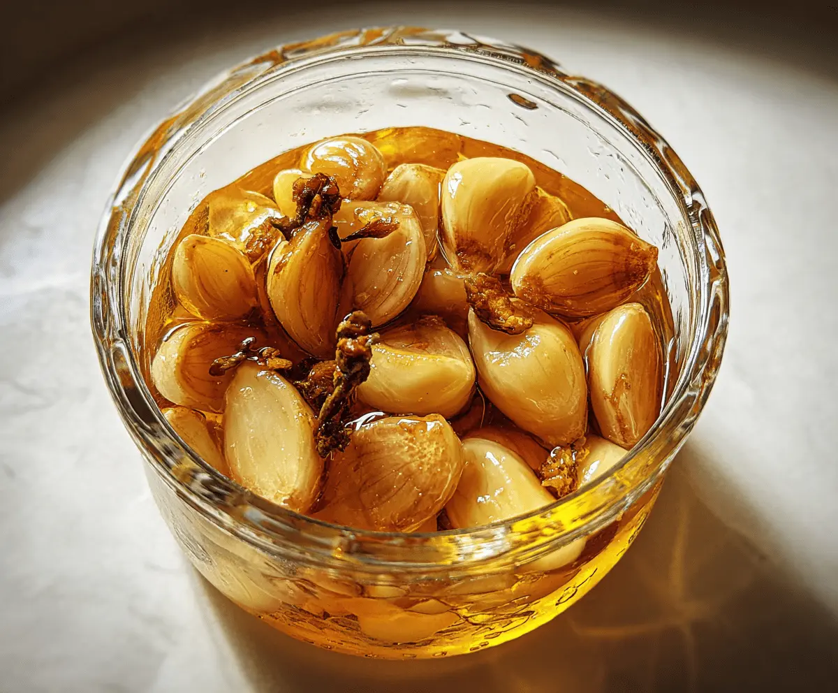 Easy Homemade Garlic Confit Recipe