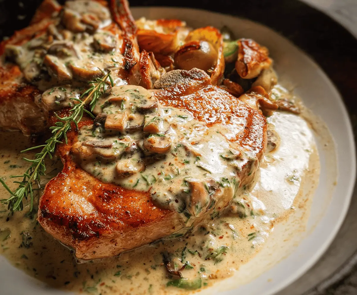 Easy Keto Smothered Pork Chops Recipe