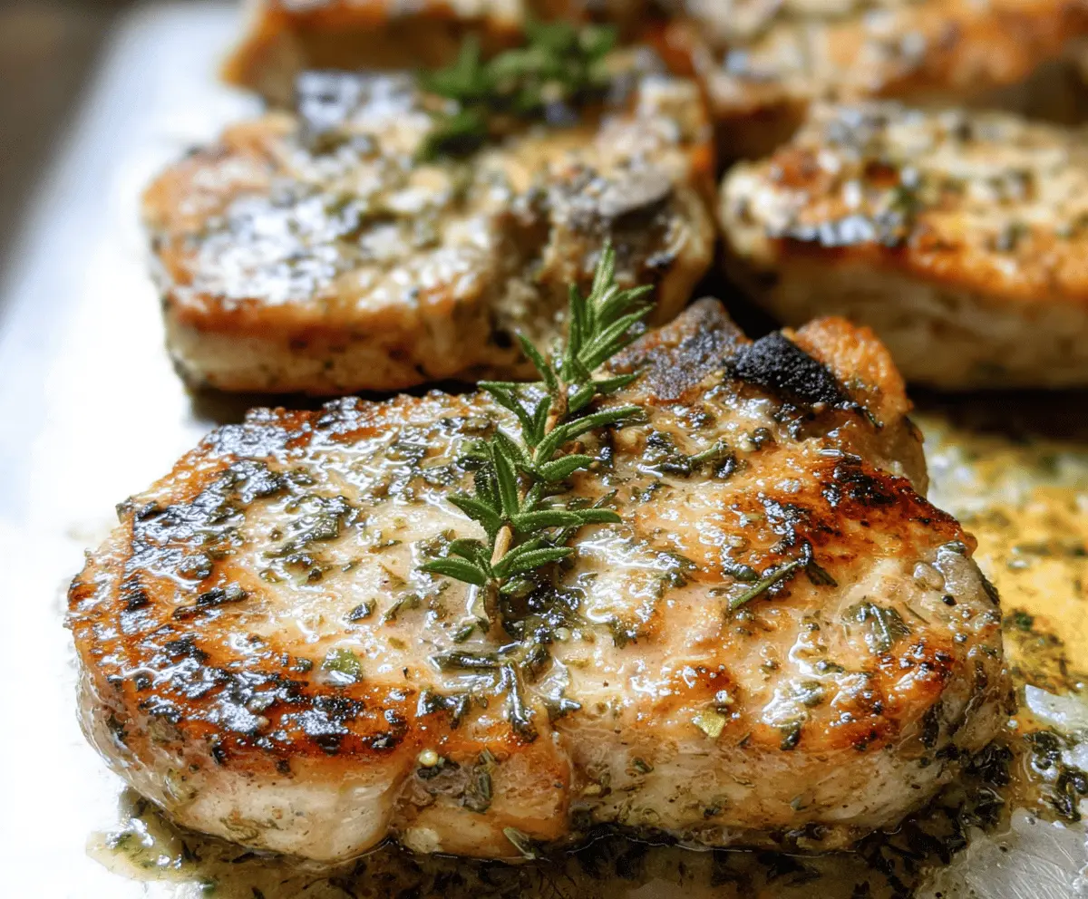 Easy Baked Ranch Pork Chops Recipe