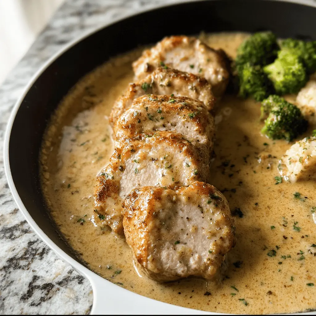 Creamy Pork Tenderloin Recipe Easy and Delicious