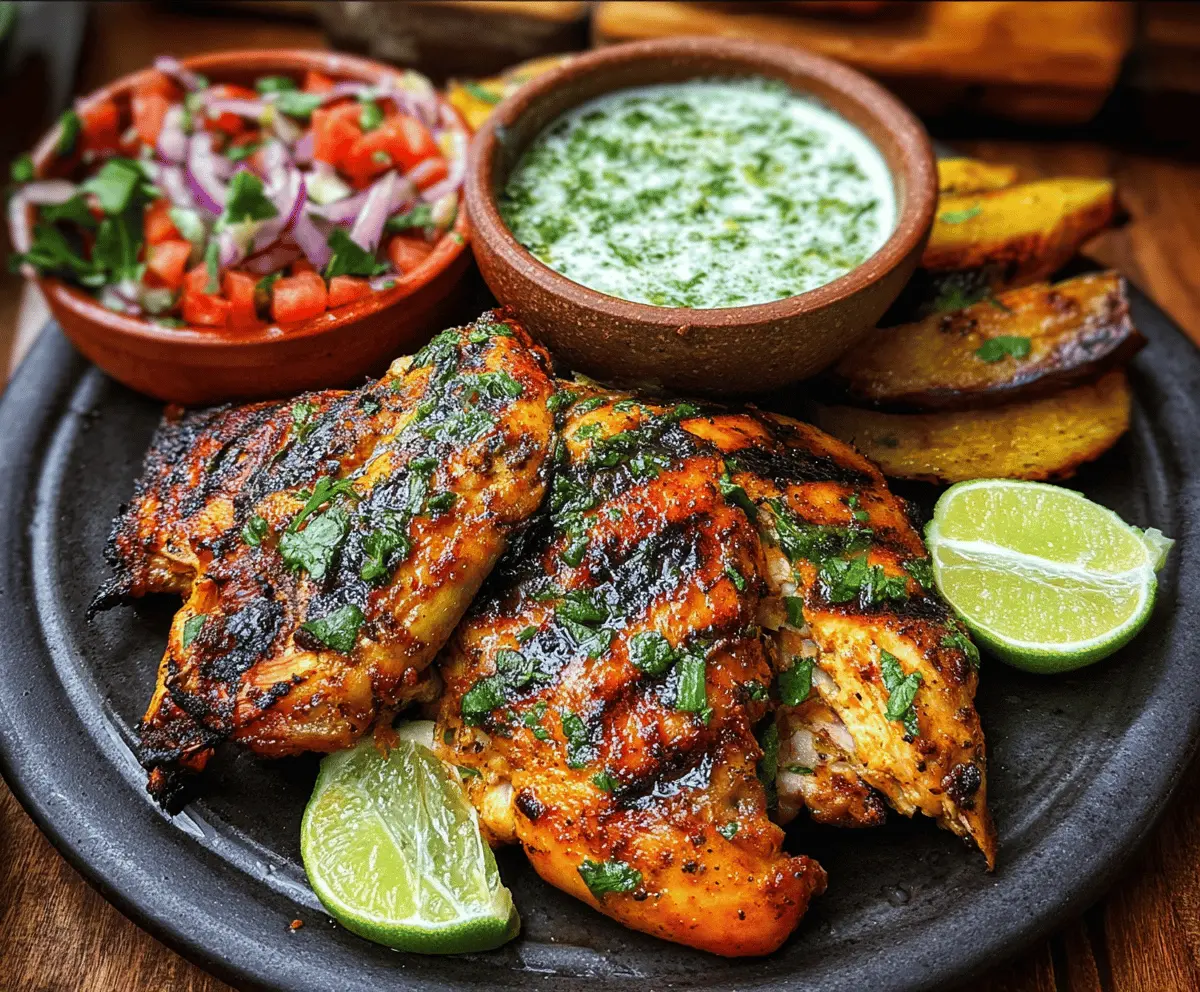 Easy Peruvian Grilled Chicken Recipe with Flavorful Marinade