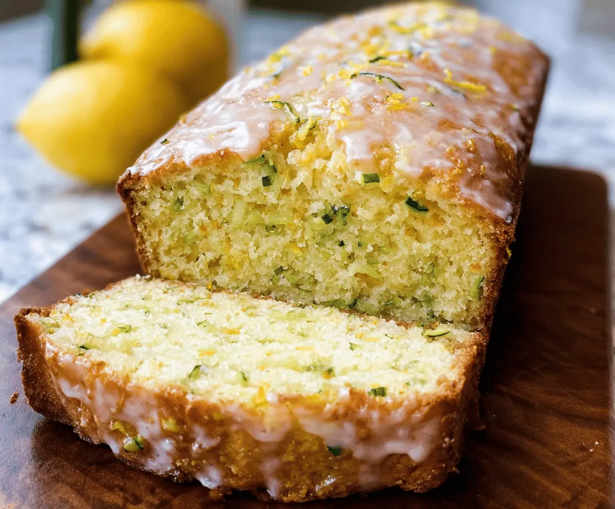 Pioneer Woman’s Zesty Lemon Zucchini Bread Recipe