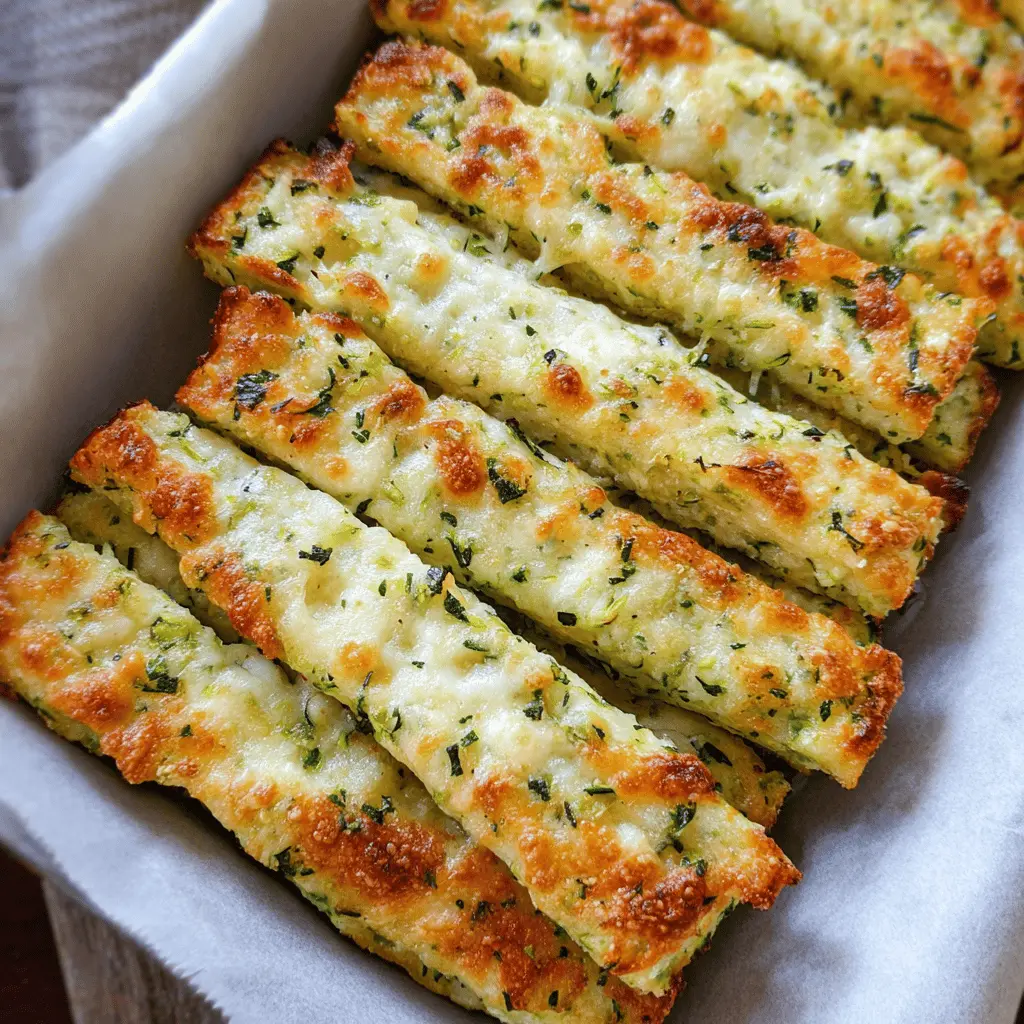 Easy Zucchini Breadsticks Recipe for Kids