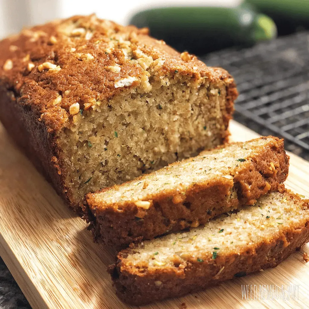 Moist Almond Flour Zucchini Bread Recipe