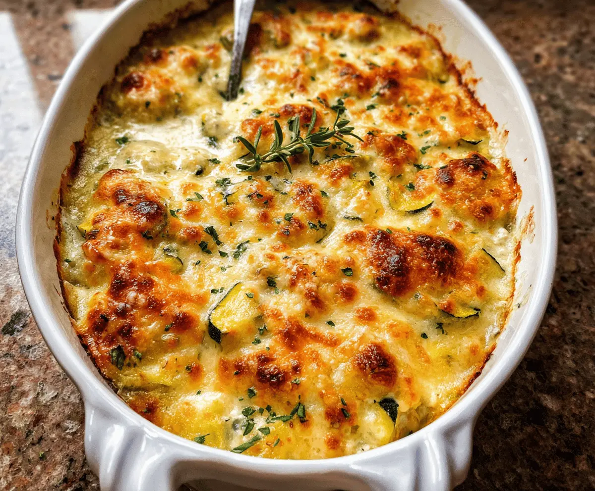 Easy Chicken Zucchini Casserole Recipe
