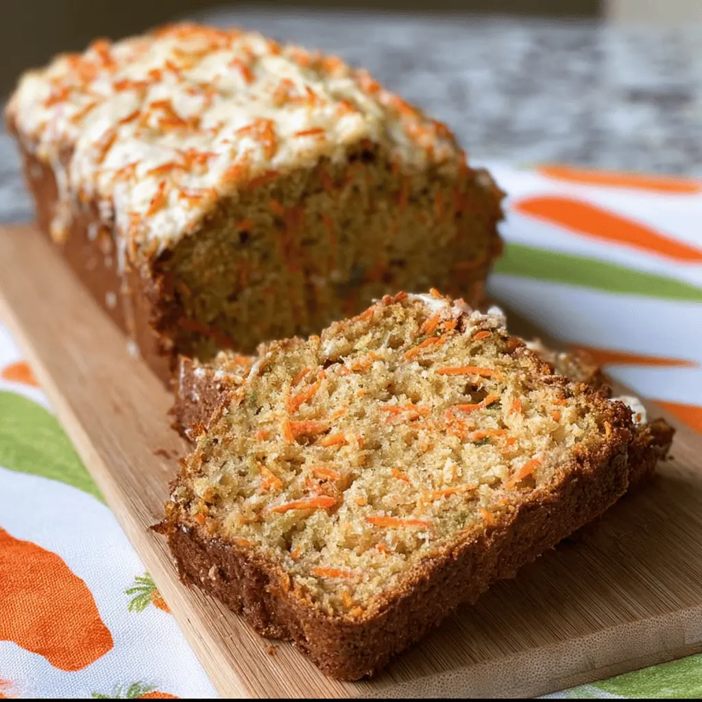 Easy Moist Carrot Bread Recipe