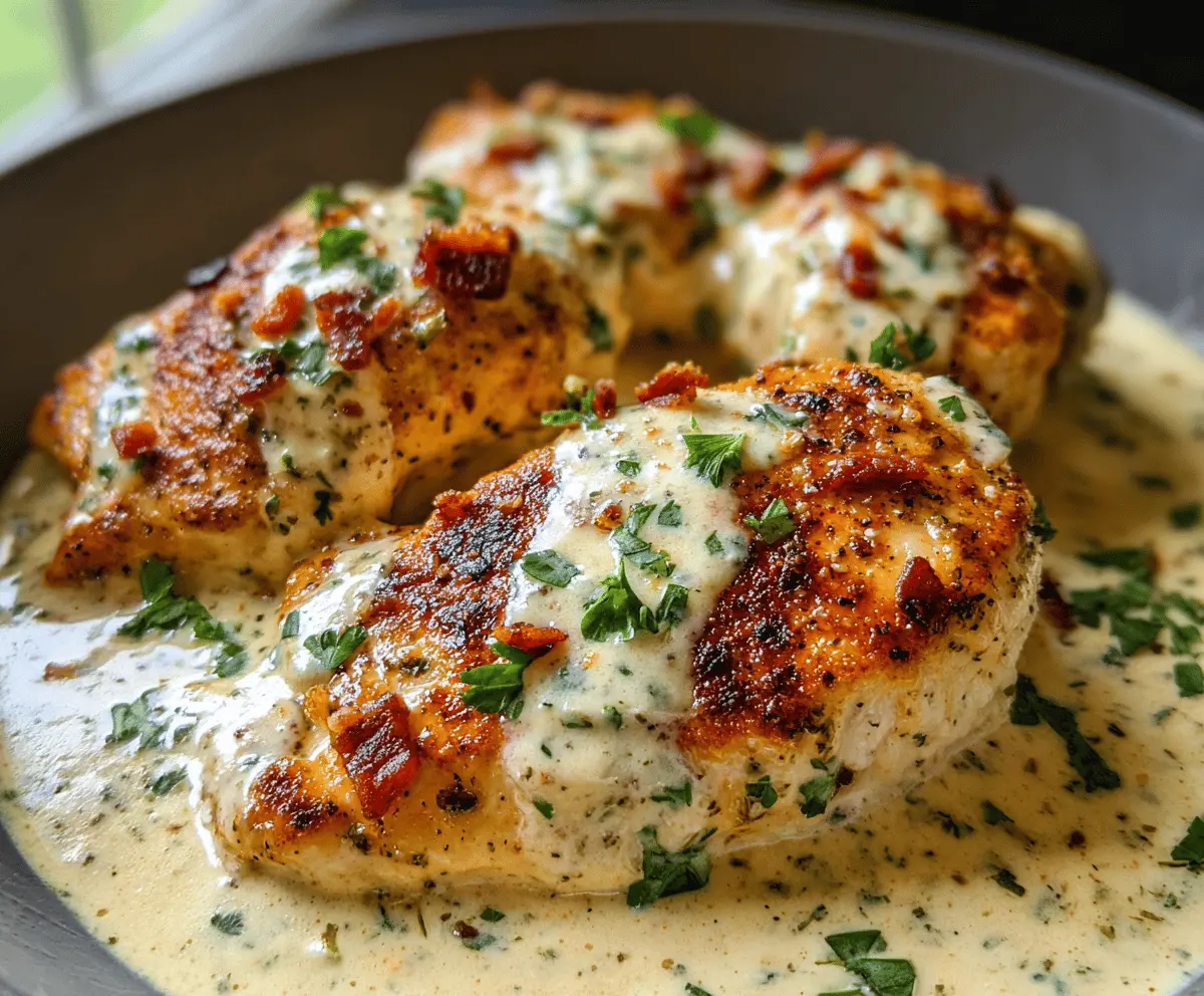 Easy Creamy Ranch Chicken Recipe
