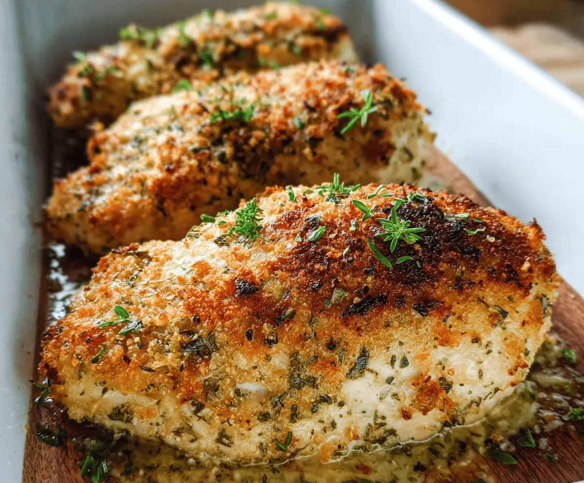 Easy Baked Ranch Chicken – Juicy and Flavorful