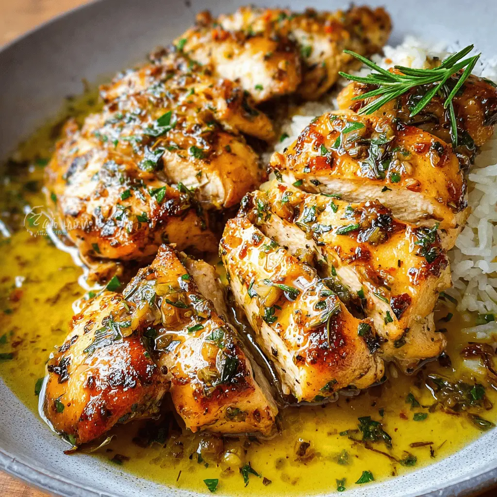 Easy Garlic Butter Chicken Recipe