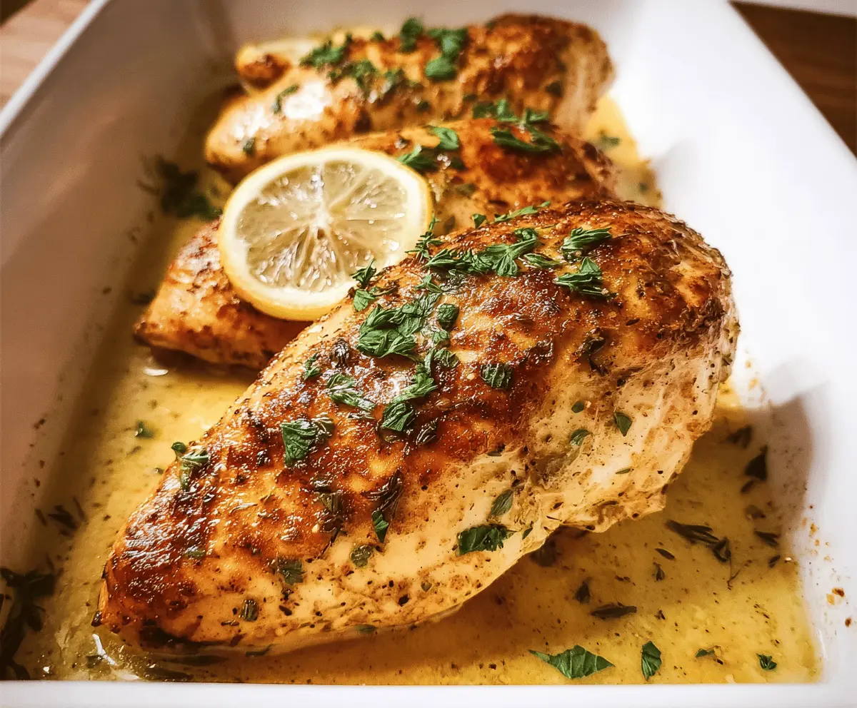 Easy Oven Baked Chicken Breast Recipe