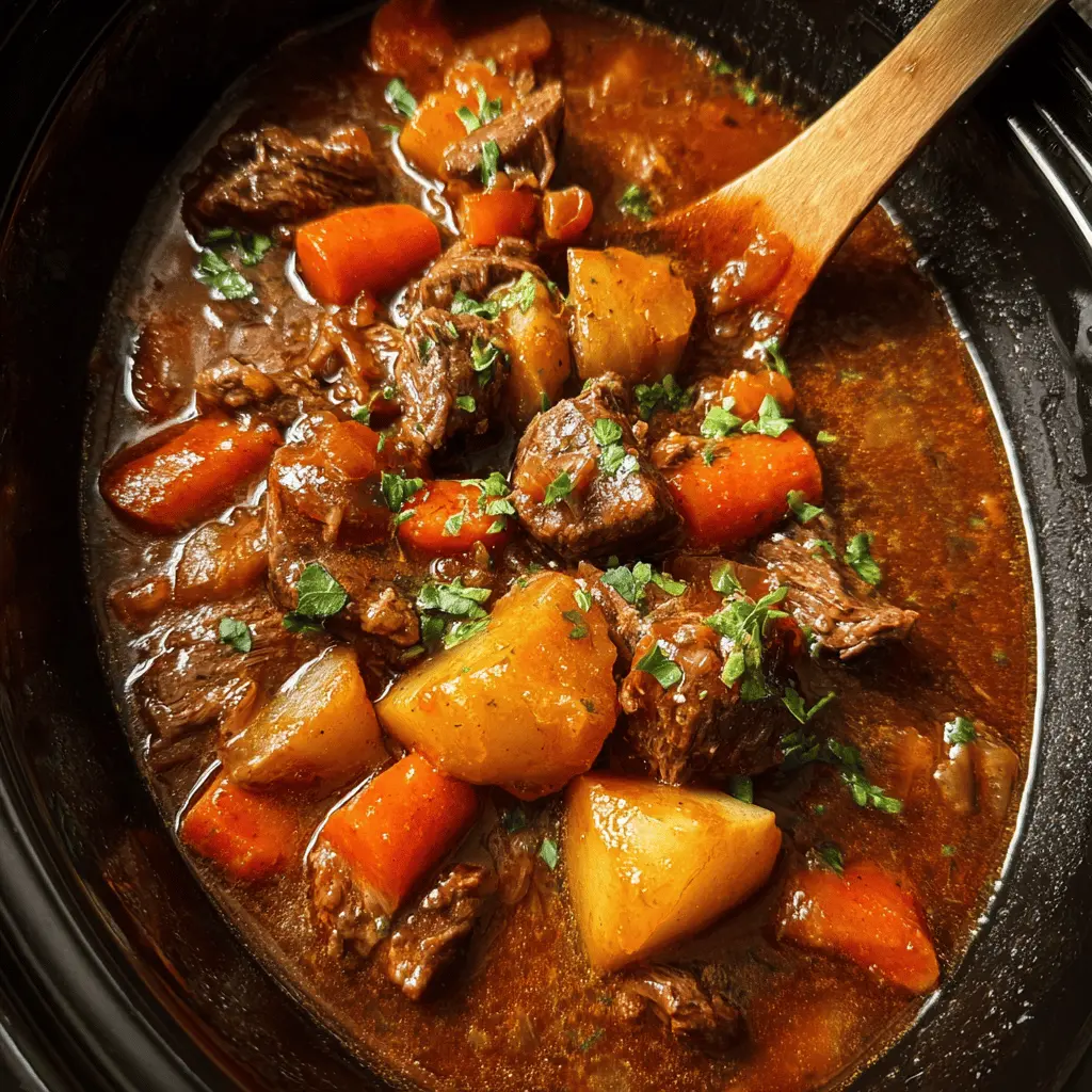 Easy Crock Pot Beef Stew Recipe for Cozy Dinners
