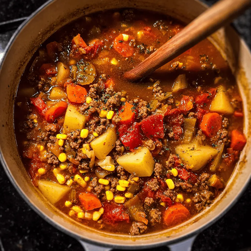 Hearty Cowboy Stew Recipe for Cozy Evenings
