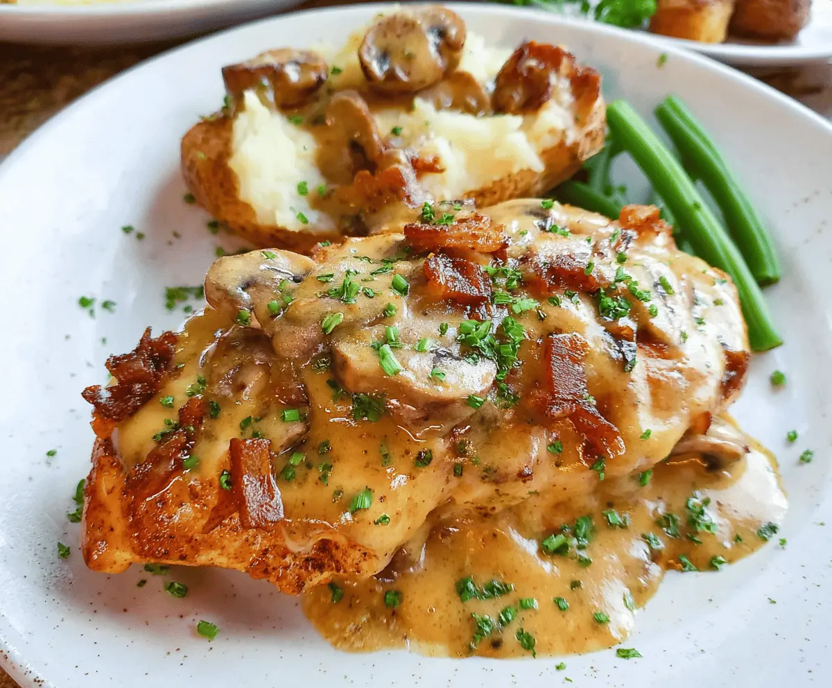 Texas Roadhouse Smothered Chicken Recipe Made Easy