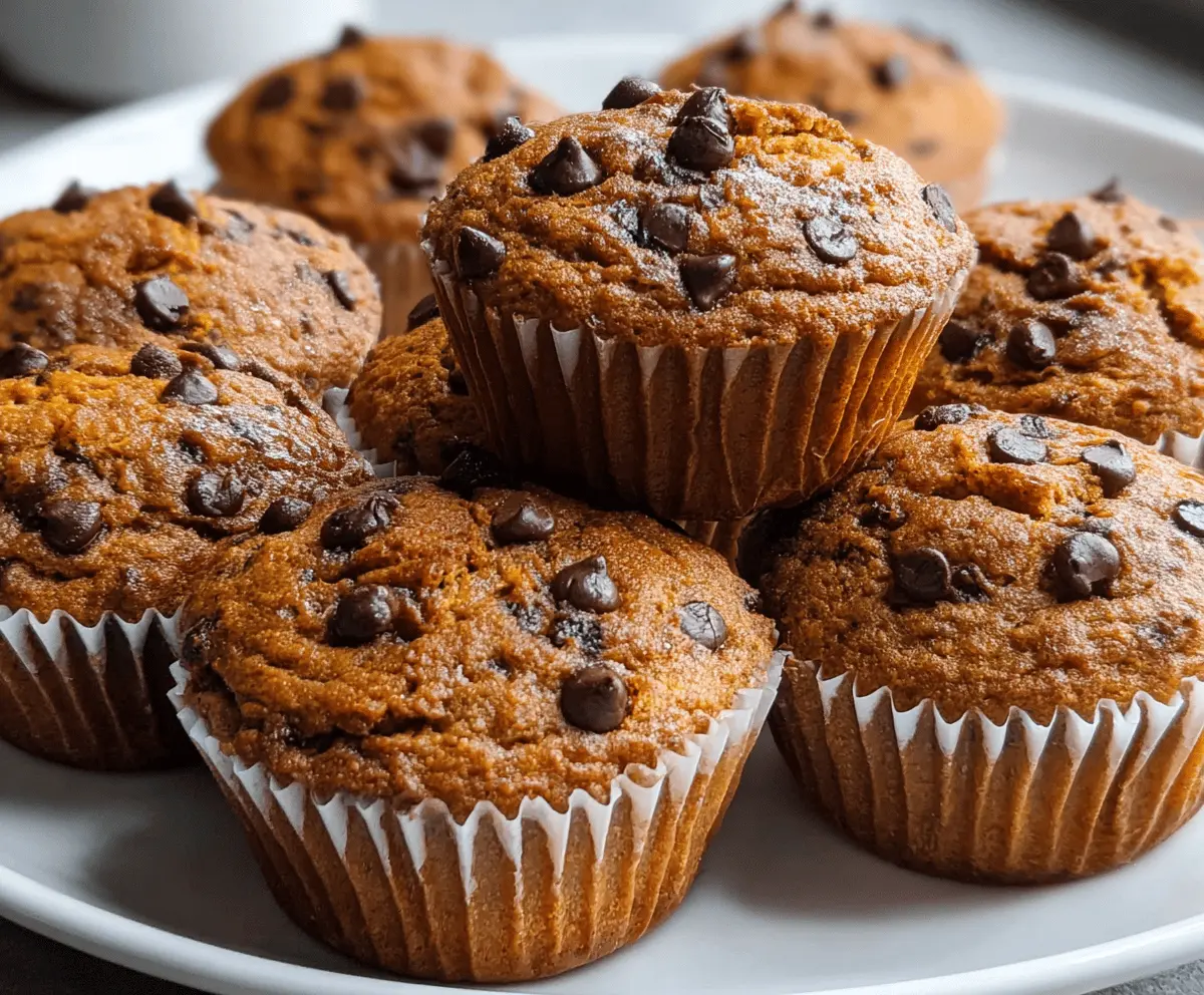 Moist Pumpkin Chocolate Chip Muffins Recipe
