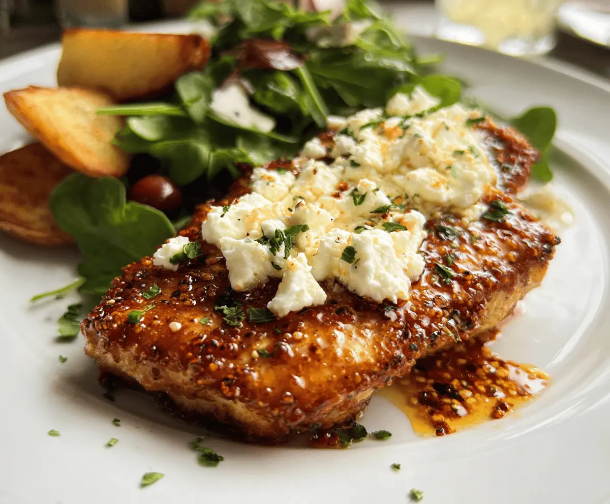 Easy Hot Honey Feta Chicken Recipe