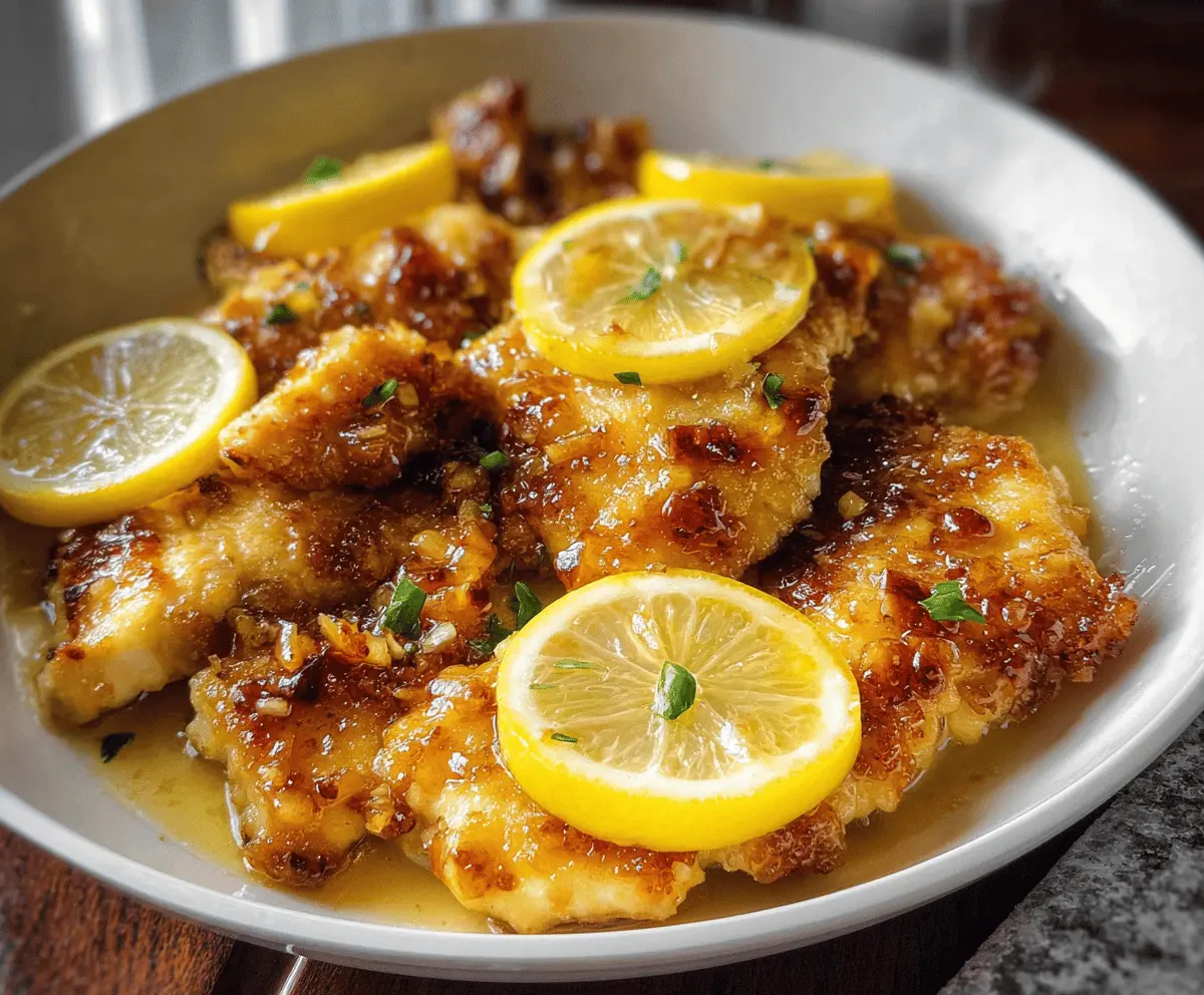 Easy Lemon Chicken Recipe with Zesty Flavor
