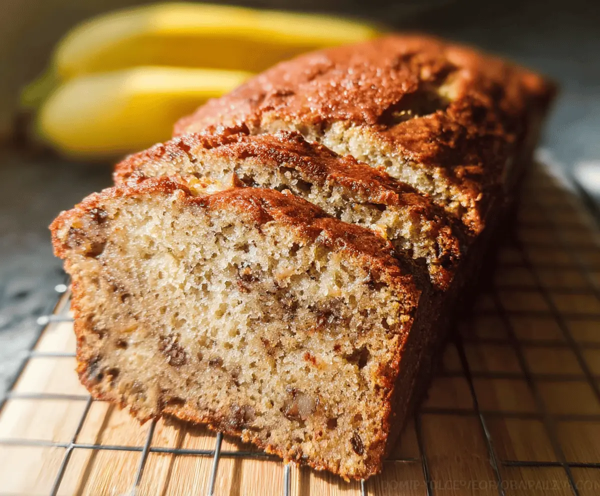 Easy Moist Banana Bread Recipe for Beginners