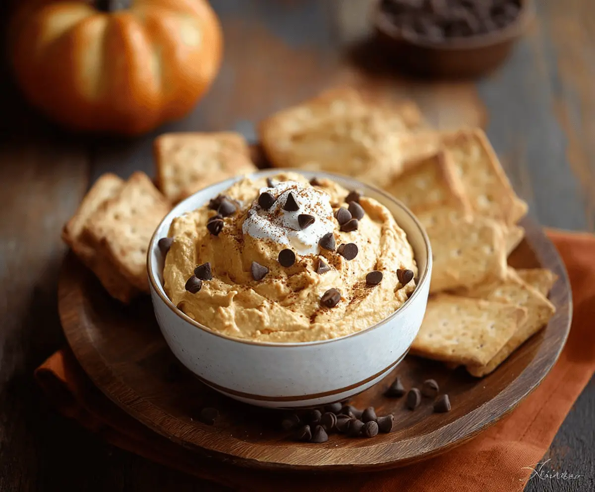 Pumpkin Cannoli Dip