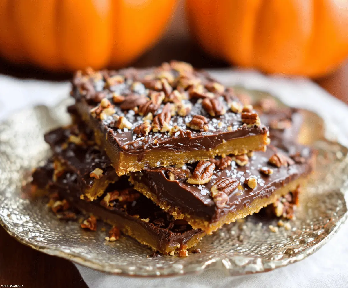Delicious Pumpkin Toffee Bars topped with creamy frosting and crunchy toffee bits, perfect for fall desserts and holiday gatherings.