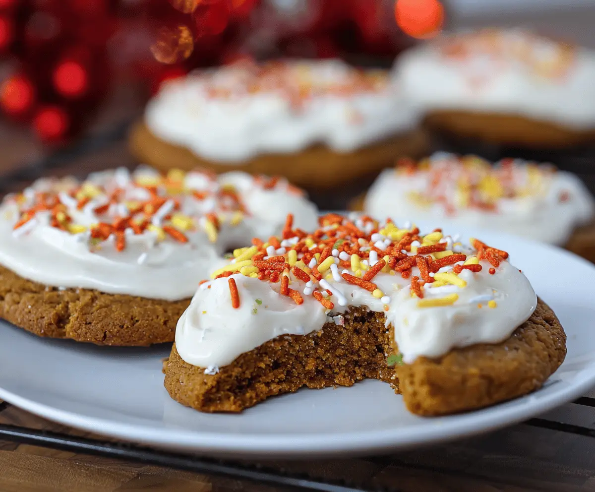 Delicious frosted gingerbread cookies decorated with festive icing on a holiday platter